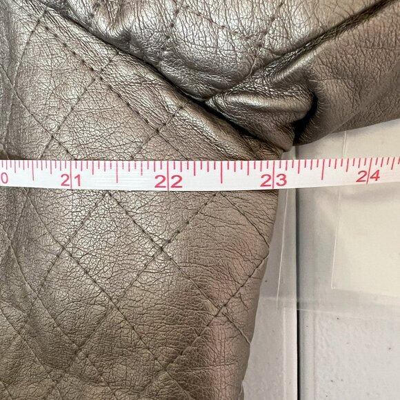 #138 Chico's Shiny Dress Jacket Size 3 (16) - Picture 4 of 6